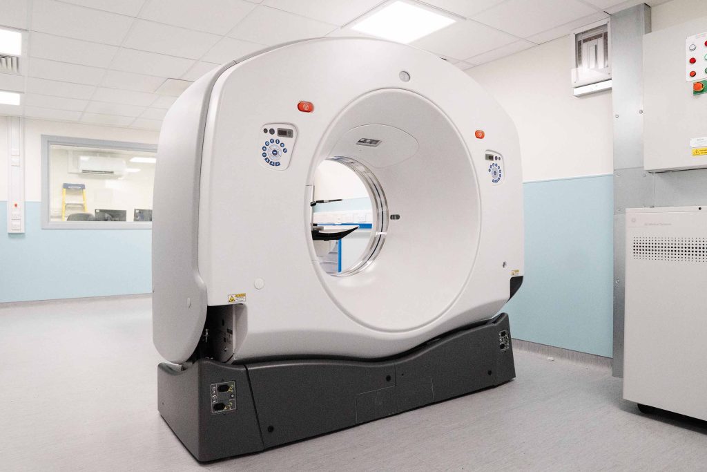 CT scanner at musgrove